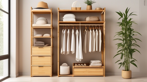 Bamboo Closet Organizer: Declutter Your Space Naturally