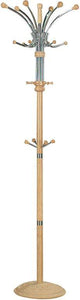 Acme Hubert Coat Rack in Natural Finish 06317NA