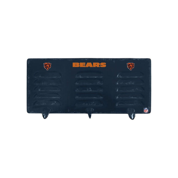Imperial Chicago Bears 3 Hook Metal Locker Coat Rack