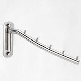 Try clothes hanger rack holder ulifestar folding wall mounted coat hooks stainless steel garment rack clothing hanging shelves closet organizer hanger drying rack bathroom towel hooks