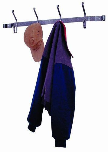 Enclume HCR4 Finishing Touches Hat and Coat Rack, Hammered Steel