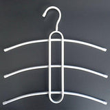 Select nice 3pcs multi purpose cloth rack 3 tier cloth hanger white