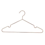 Top rated koobay 30pack 17 rose shiny copper clothes metal wire hanging hangers for shirts coat storage display