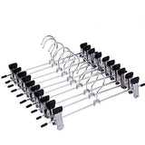 Heavy duty monster clothes hangers stainless steel trousers rack anti slip clothespin pants clamp waterproof socks underwear rack clips