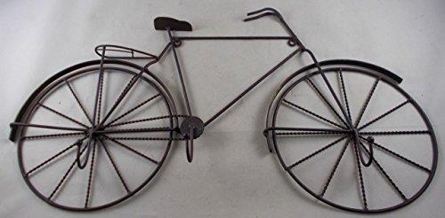 21  Iron Wall Hanging Bicycle With 3 Hooks