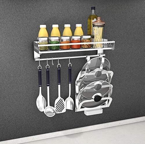 Purchase superfitme hanging spice rack with hook type 304 stainless steel