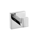 Best bigbig home 4pcs bathroom hardware set modern square style sus 304 stainless steel toilet paper holder towel ring robe hook towel bar chrome finish wall mounted tissue hanger bathroom accessories
