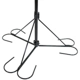 Top rated sunnydaze 4 arm hanging basket plant stand with adjustable arms indoor outdoor flower hanger 84 inch tall