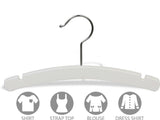 Kitchen the great american hanger company white rounded wooden baby hanger box of 50 10 inch wood top hangers w chrome swivel hook for infant clothes or onesie