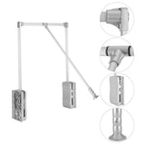 Results estink wardrobe hanger lift pull down wardrobe rail adjustable width wardrobe clothes hanging rail soft return space saving adjustable 19 29 25inch