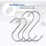 Kitchen metal s hooks for hanging 40 pack 2 sizes
