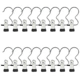Best seller  16 pcs laundry hook boot hanging hold clips portable hanging hooks home travel hangers clothing clothes pins