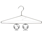 Budget friendly the great american hanger company slim metal suit hanger box of 100 thin and strong chrome top hangers for shirt and pants