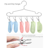 New poeland 1kuan clothes hanger set 304 stainless steel standard high end hangers kids hanger sock hanger scarf hnager 1