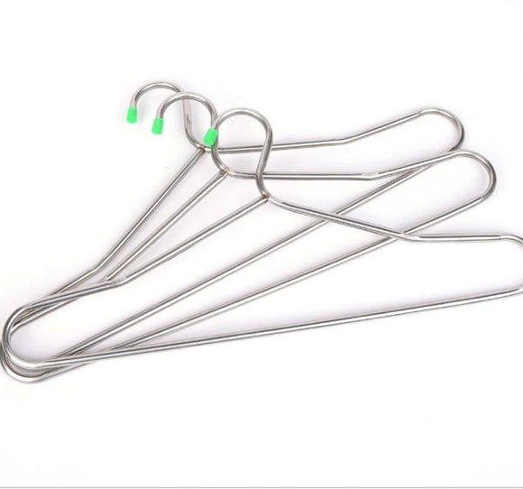 Top gymnljy hanger stainless steel hollow tube racks bold skid clotheshorse pack of 10 40 518 5cm