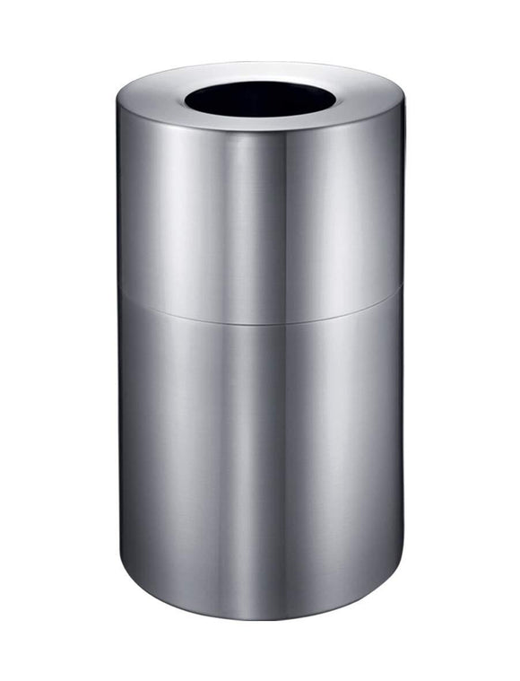 EKO Eternal 100L/26.4Gallon Commercial Trash can, Silver