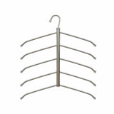 Budget friendly suzeda 5 tier stainless steel blouse tree hanger closet organizer 6 pack