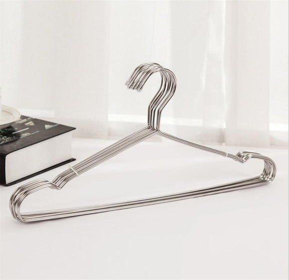 Save on stainless steel hanger non slip no trace multifunction hangers pack of 20 42cm