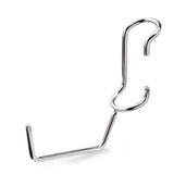 Buy now sunway shelf pole hooks 5 pack utility hanger chrome best solution for garage shelving storage organization use with metal or wire shelves and racks heavy duty easy installation