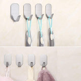 Purchase adhesive hooks sfemn heavy duty wall hooks stainless steel waterproof wall hangers for robe coat towel keys bags home kitchen bathroom 16 pack