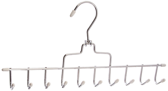 On amazon honey can do hngt01311 horizontal tie and belt hanger chrome 2 pack