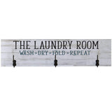 The Laundry Room Coat Hanger Wall Sign