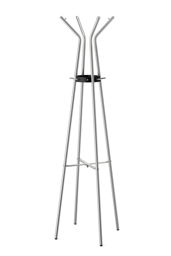 Zack Stainless Steel TEROS Matt Finished Coat Stand, 21.26