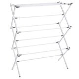 Selection jzm multipurpose foldable clothes dryer rack with sturdy durable and flexible design lightweight clothing hangers