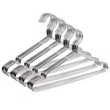 Best tuxwang metal hangers 40 pack stainless steel strong wire clothes hangers 16 5 inch silvery