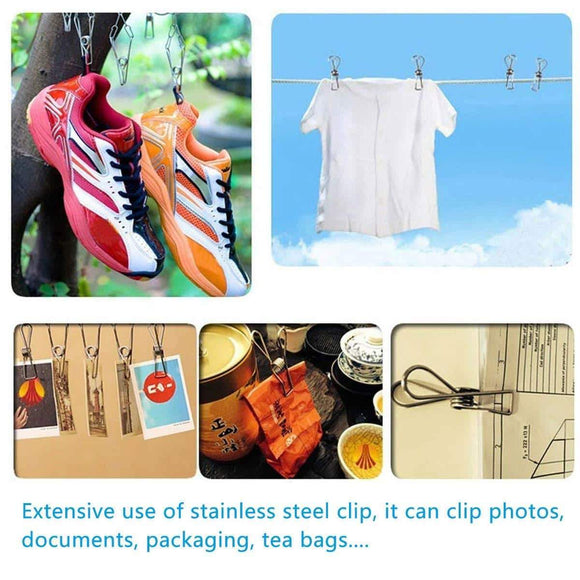 Best seller  cfzc metal wire hangers 20 pack strong stainless steel hangers with clothes pins 4mm diameter 17 7 inch