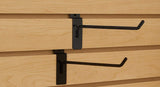 Best only hangers commercial grade slatwall hooks combo pack of 25 assorted size peg hooks for slatwall 5 of each 2 4 6 8 and 10 hooks fð¾ur pañ�k