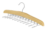 Storage organizer whitmor wood tie hanger