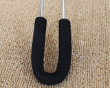 Best seller  dbtxwd hangers stainless steel sponge extra wide shoulder no trace non slip wet and dry use clothing store durable drying racks black 40