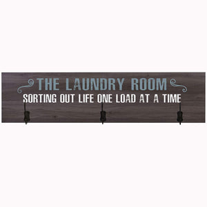 The Laundry Room Coat Hanger Wall Sign