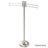 Allied Brass RWM-8-PNI Floor Towel Stand, Polished Nickel
