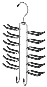Buy now whitmor swivel tie hanger with belt loops chrome black