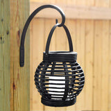 Featured gray bunny gb 6848 hand forged curved hook 8 5 inch black downturned hanger for bird feeders planters lanterns wind chimes as wall brackets and more