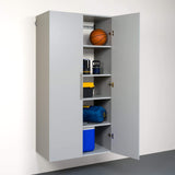 Best seller  prepac gscw 0708 2k hang ups storage cabinet 36 large light gray