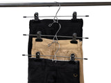 Purchase 24 quality pants hangers heavy duty add on skirt slack metal hanger set of 24 24
