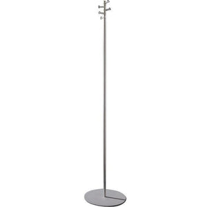 PSBA Coat Rack Stand Hanger Towel Holder 5 Rotating Hooks Stainless Steel Matte