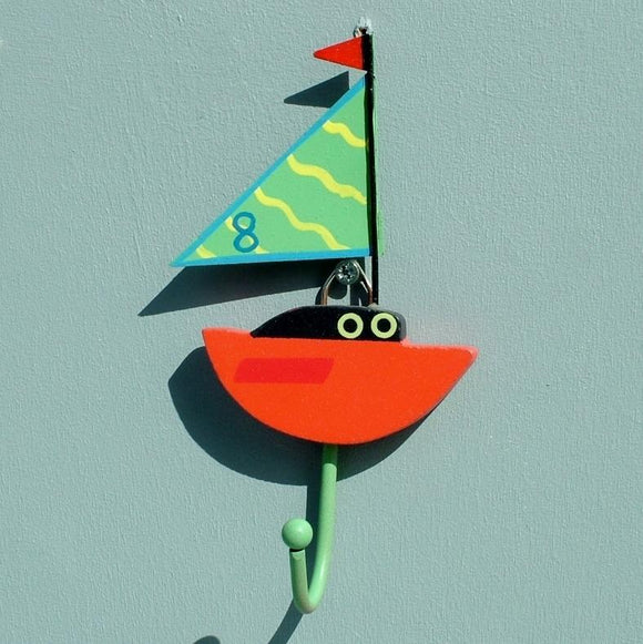 Sailing Boat Children's Hook
