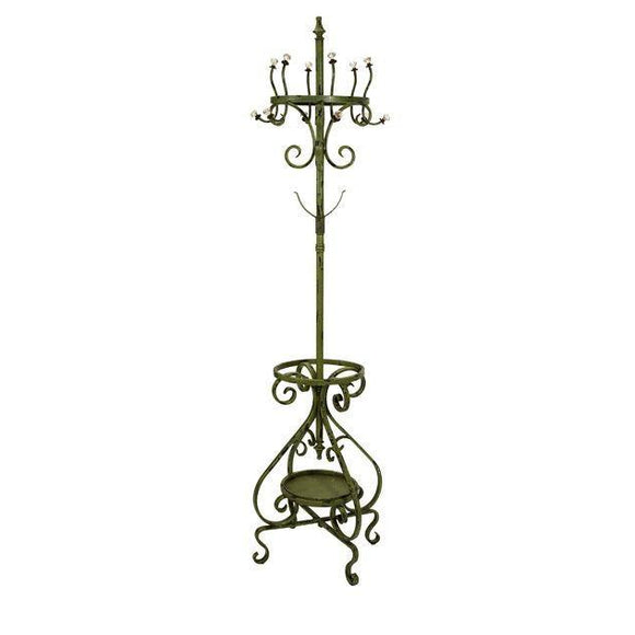 Louise Green Coat Rack