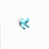 1PC 6 Colors Cute Cartoon Animal Tail Sucker Suction Hook Baby Bathroom Towel Hanger Holder