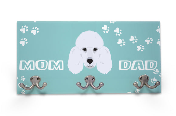 Wall Mounted Coat Rack - Poodle
